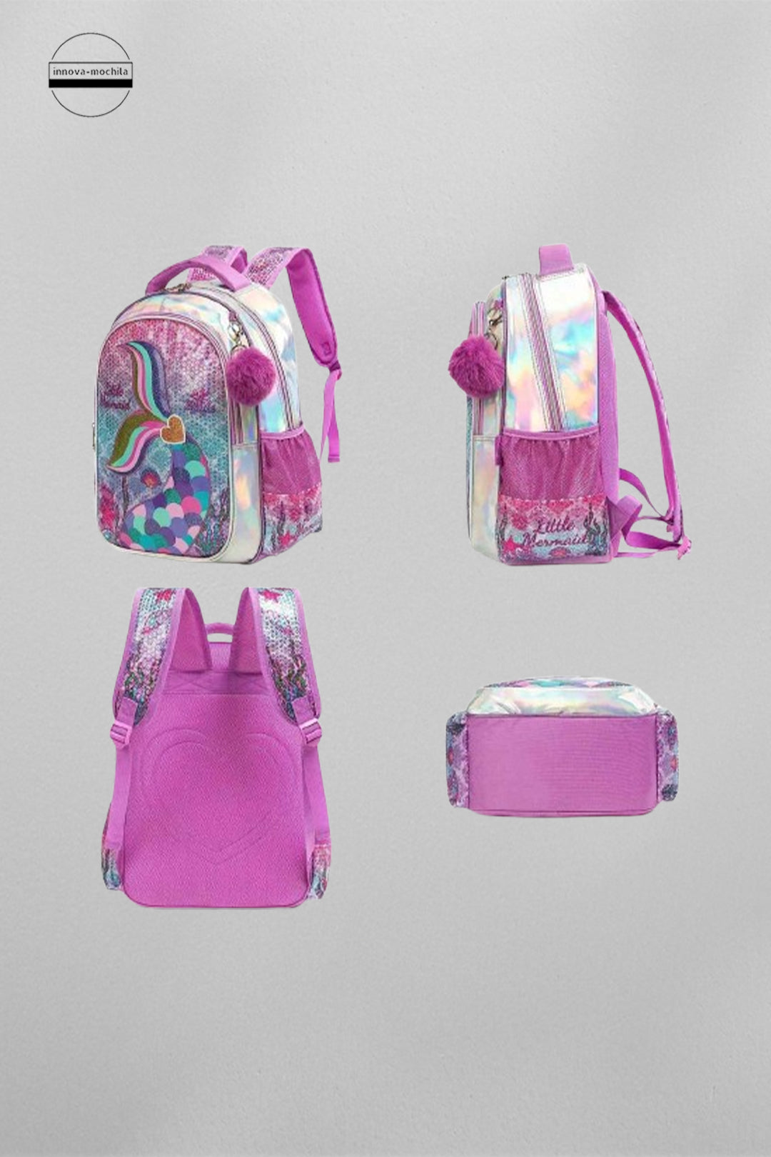 Mochila Escolar Princesas