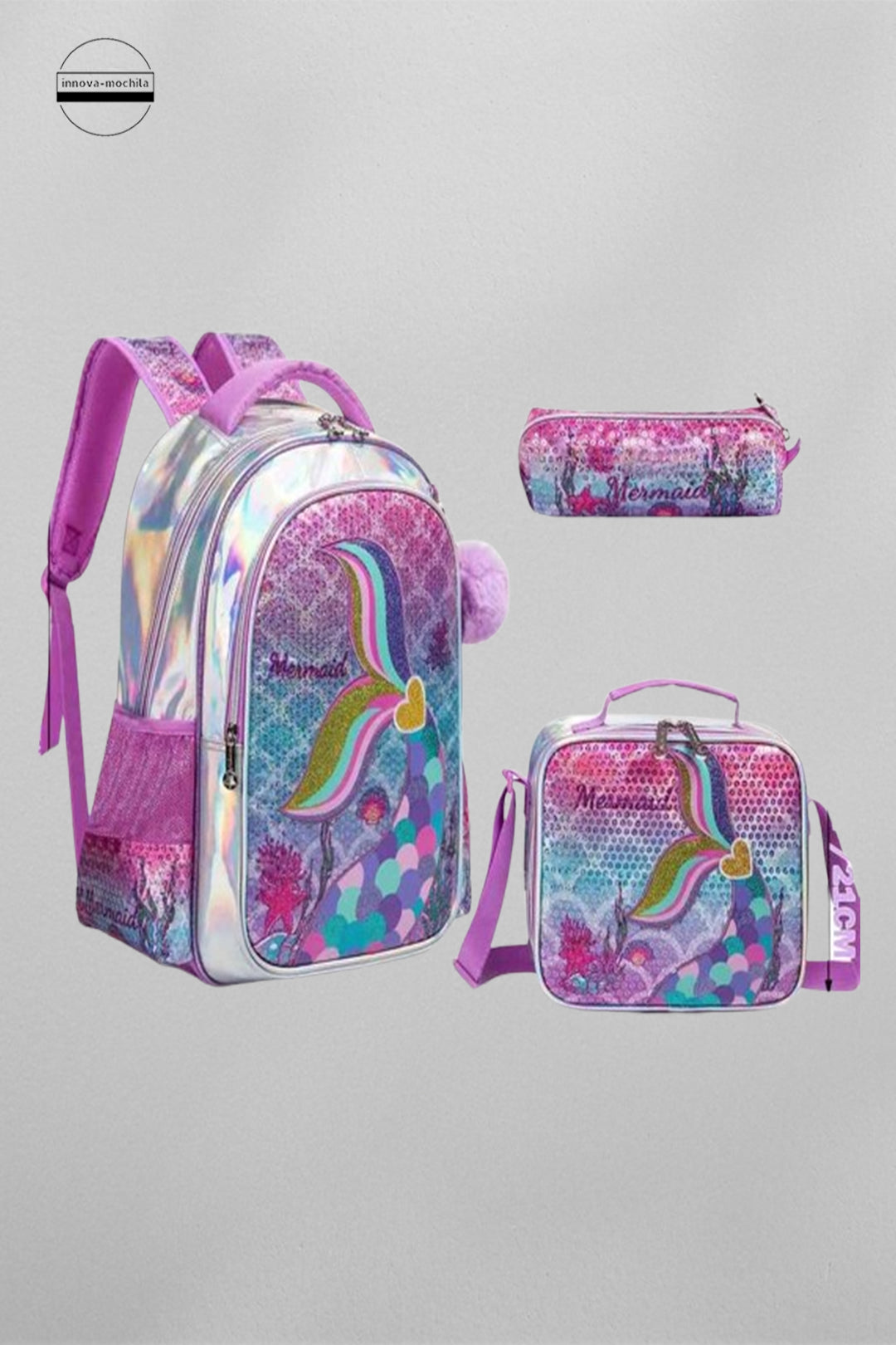 Mochila Escolar Princesas