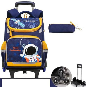 School Backpack with Wheels