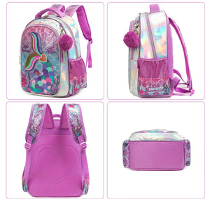 Mochila Escolar Princesas - innova-mochila