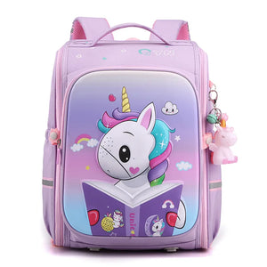 Mochilas Escolares Trolley Unicornio - innova-mochila