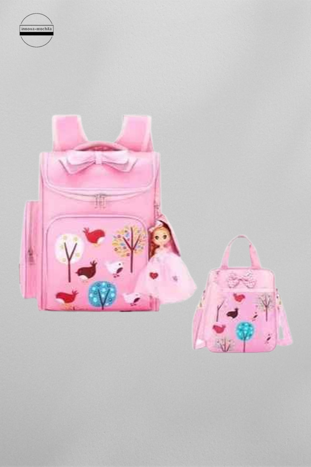 Mochila Escolar Das Princesas